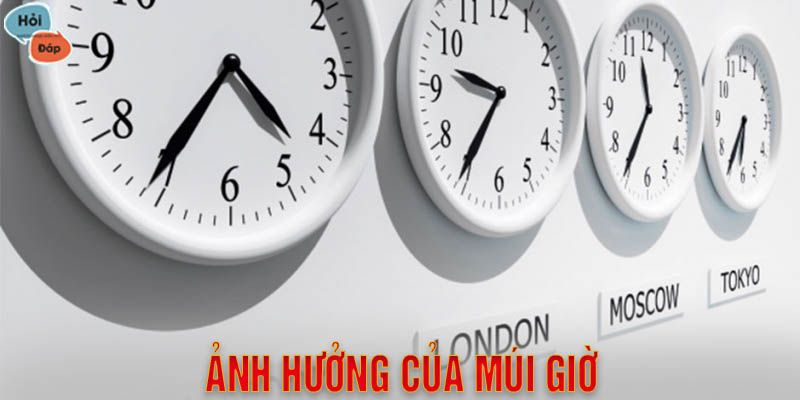 Ảnh hưởng của múi giờ đến cuộc sống